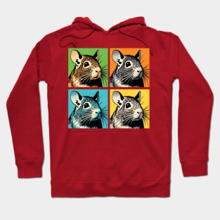 Pop Degu Art - Cute Degu Hoodie